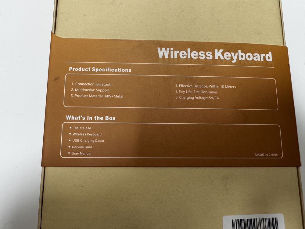 Wireless Keyboard Sigilat
