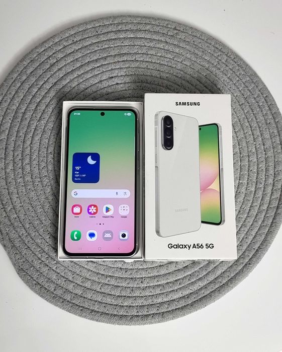 Samsung Galaxy A56 5G Alb 256 GB, ca nou, liber, la cutie