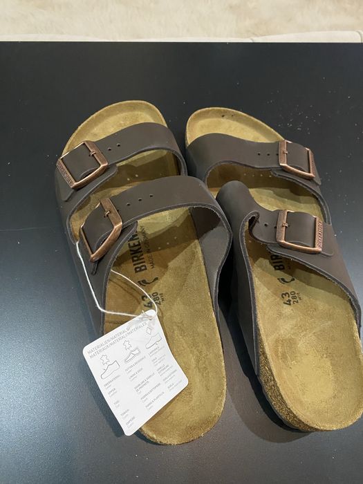 BIRKENSTOCK Arizona Soft pile intoarsa si uleiata 39, 43