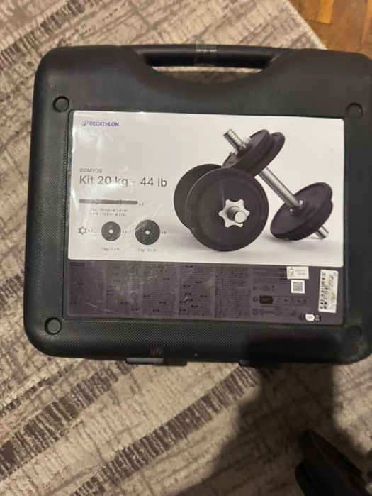 Дъмбели 20кг комплект