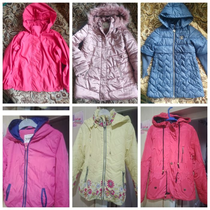Продам куртки и  кигуруми для девочки от 2 - 8 лет