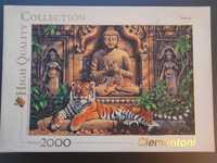 Puzzle Clementoni High Quality Collection 2000 piese – Tigers (32518)