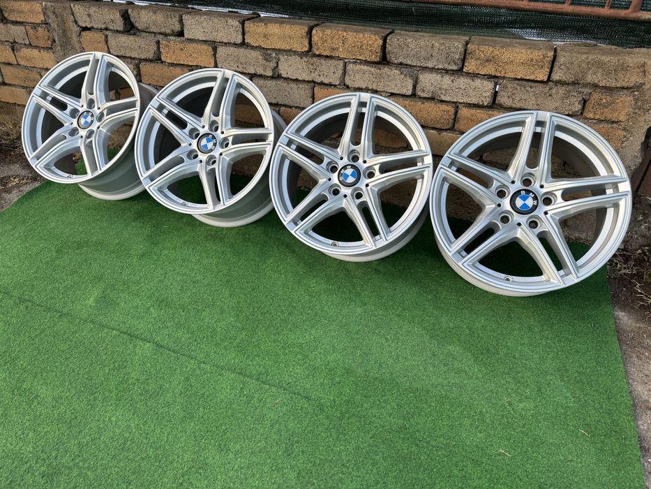 4 броя Джанти БМВ BMW BORBET 17 цола за X1 e84 F30 F31 e60 e61 e87 e46
