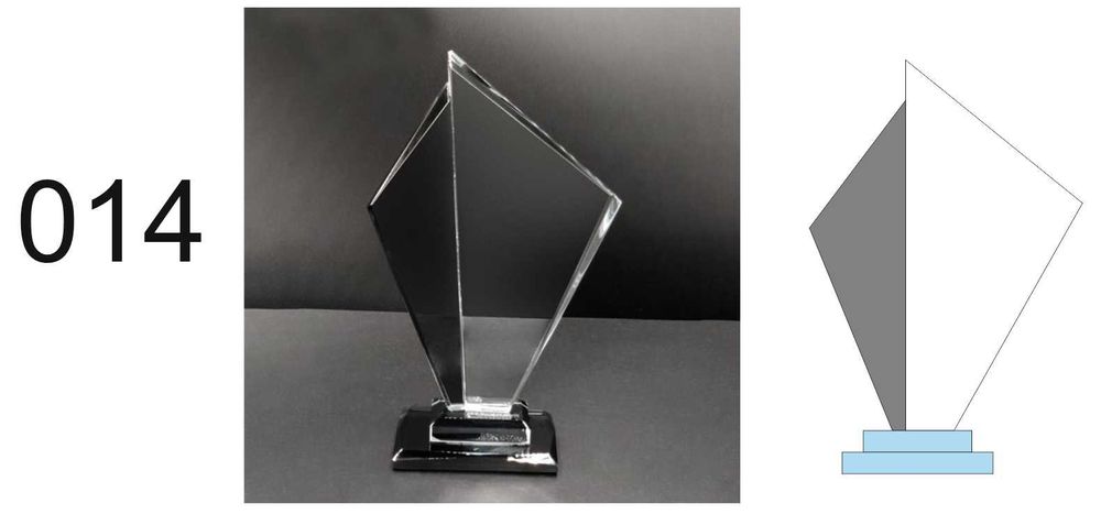 Статуэтки, награды из стекла, кристаллы, сувениры из стекла.