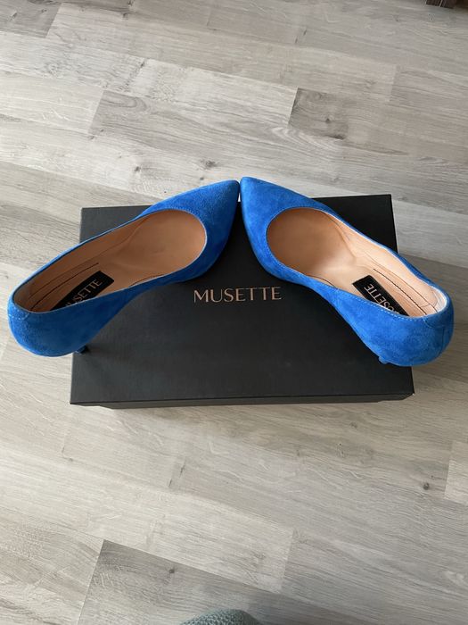Pantofi piele intoarsa Mussette