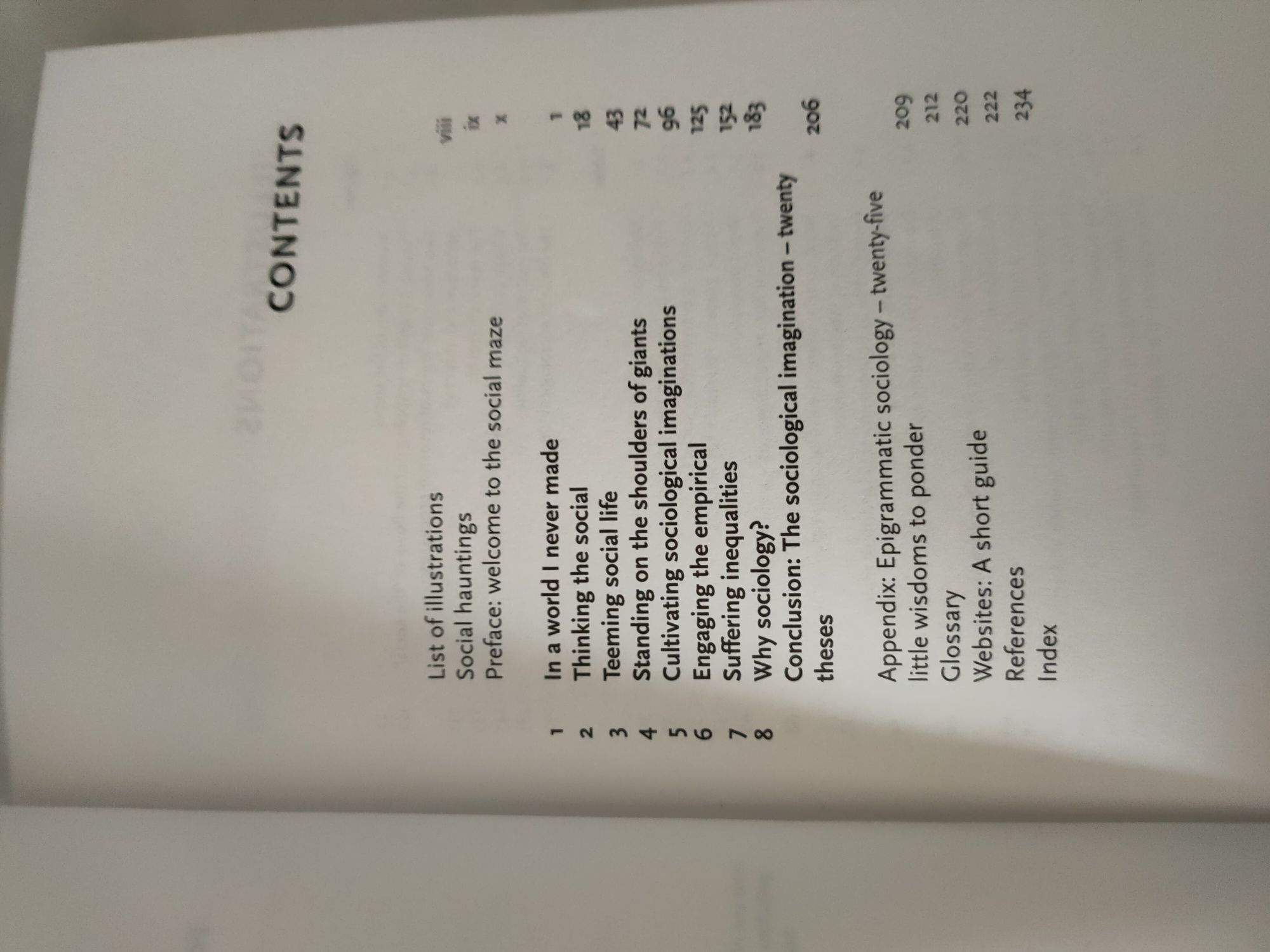 Carte Sociologie (the basics)