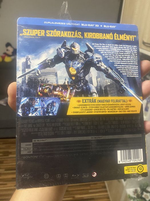 Blu-ray Pacific Rim Uprising 3D+2D steelbook