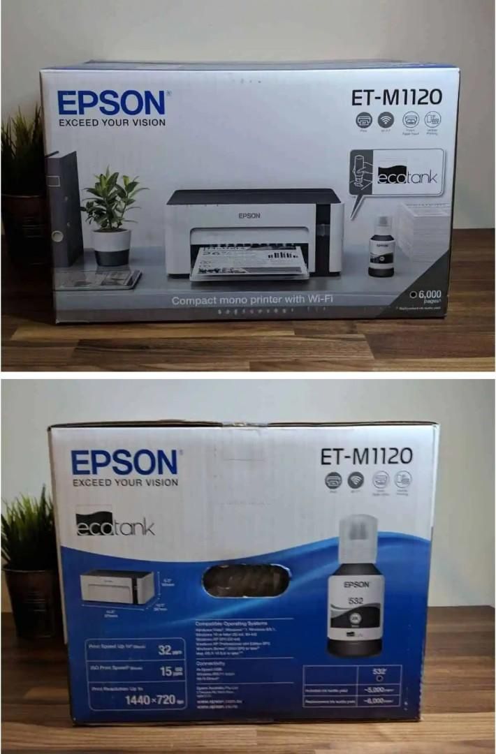 Принтер Epson M1120 (Струйный) Оптом + доставка