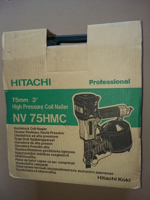 Pistol cuie NOU inalta presiune Hitachi Hikoki NV75HMC ca MAX HN75