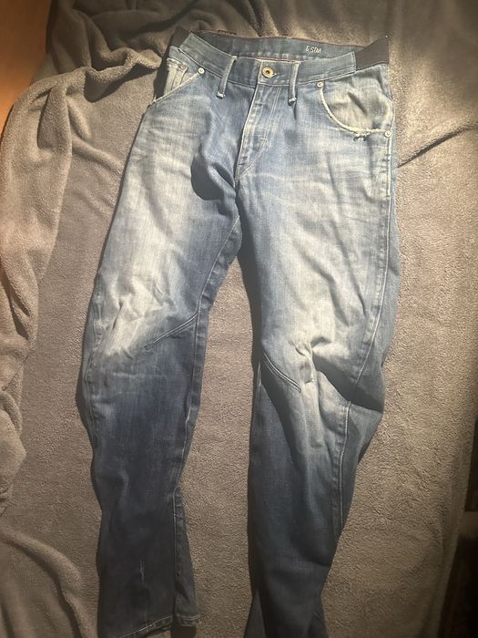 Дънки, Gstar, слим фит, неносени