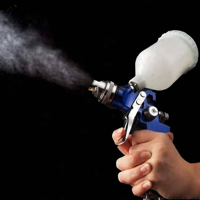 Pistol pentru vopsit H827P 1.4 mm, capacitate rezervor 600 ml, Verke