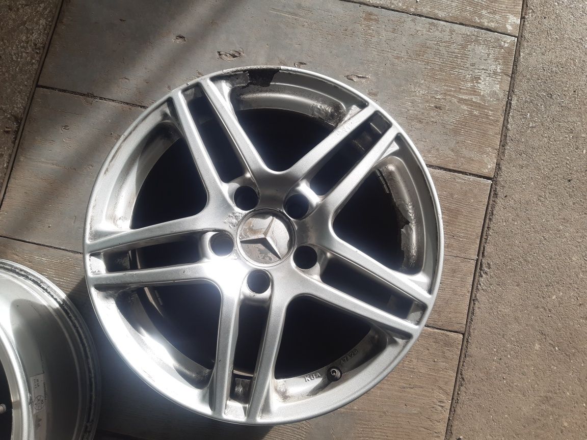 Set jante aliaj R16 Mercedes 7.5×16  5×112  et 45