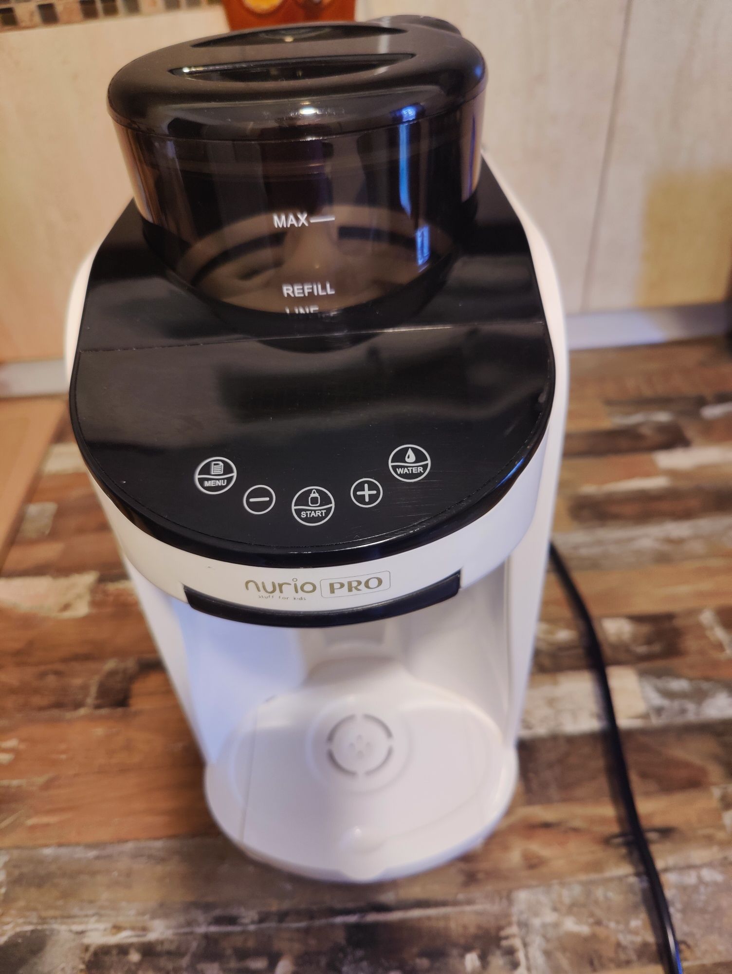 Espressor Lapte Praf Nurio PRO cu Aplicatie Mobila, Functie de Apa Cal