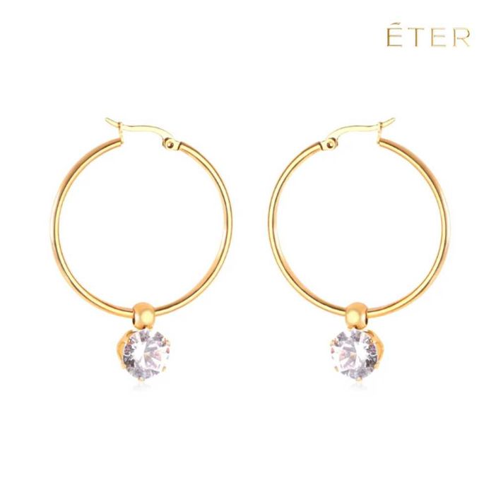 ОБЕЦИ „ЦИРКОНОВО СЪРЦЕ“ | Медицинска стомана | Хипоалергенни | ÉTER