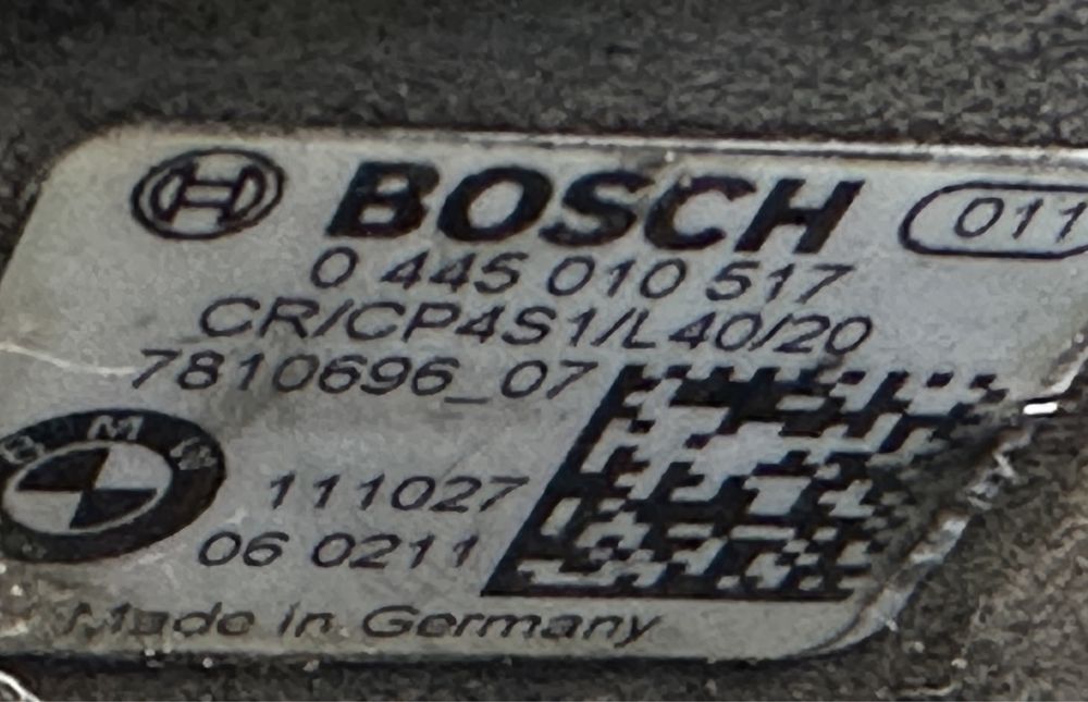 ТНВД для BMW N47 N47N N47D20C