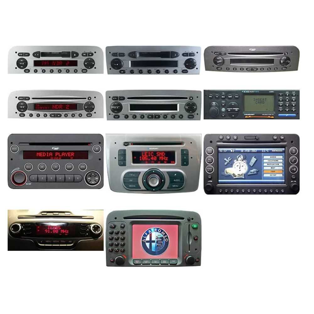 CD чейнджър Bluetooth за Fiat , Alfa Romeo 1995-2012 фиат блутут WEFA