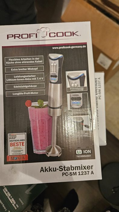 Blender profi-cook cu acumulator usb