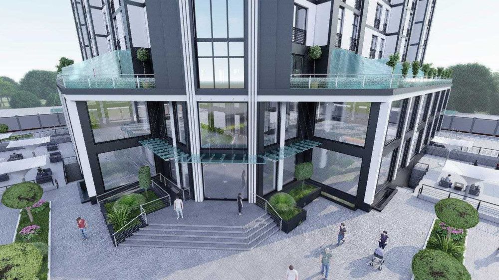 Дўконлар ва офислар -  Nurafshon city Марказида жойлашган 1-қават