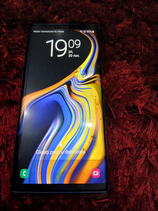 Samsung Galaxy Note 9,128GB Dual Sim 4G Midnight Black,USB tip-C