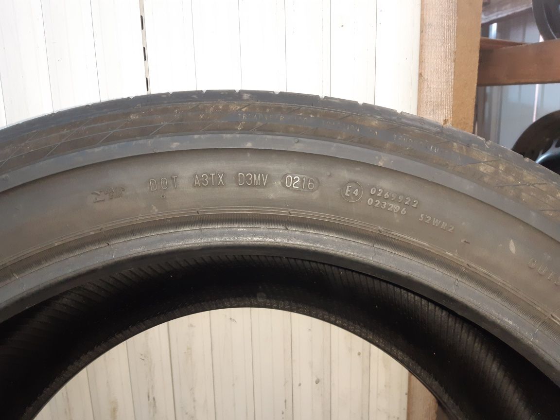 315/40/21  2×Continental vara 111y dot 0216  5,52mm