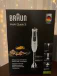 Blender Braun MultiQuick 3 MQ 3137 - Nou in cutie originala