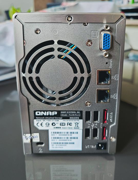 Qnap TS-239 Pro II с 4ТБ  HDD