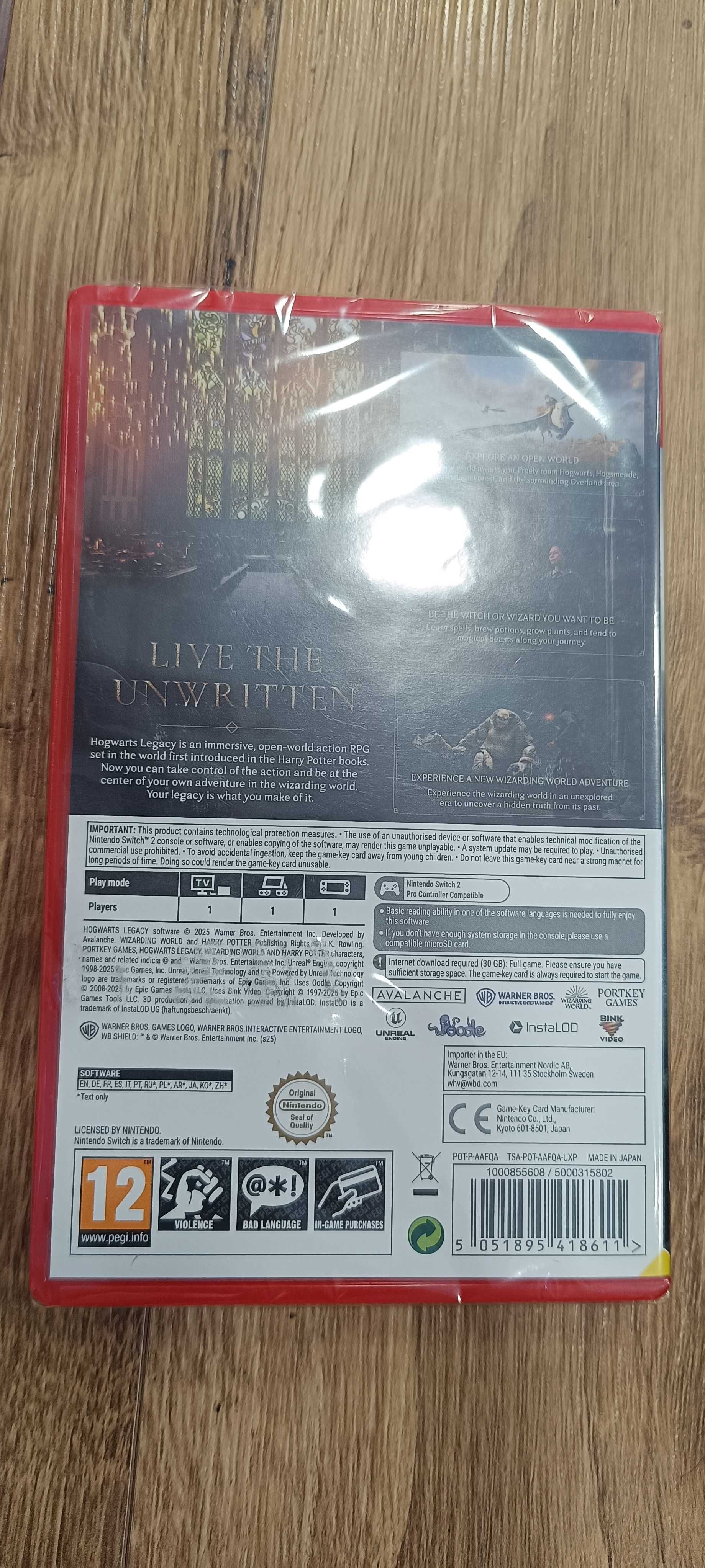 Игра за Нинтендо 2 Hogwarts Legacy