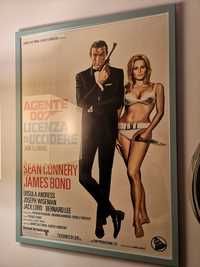 James Bond 007 Шон Конъри, Постер 50/70см +рамка IKEA Spy, Бонд, Art