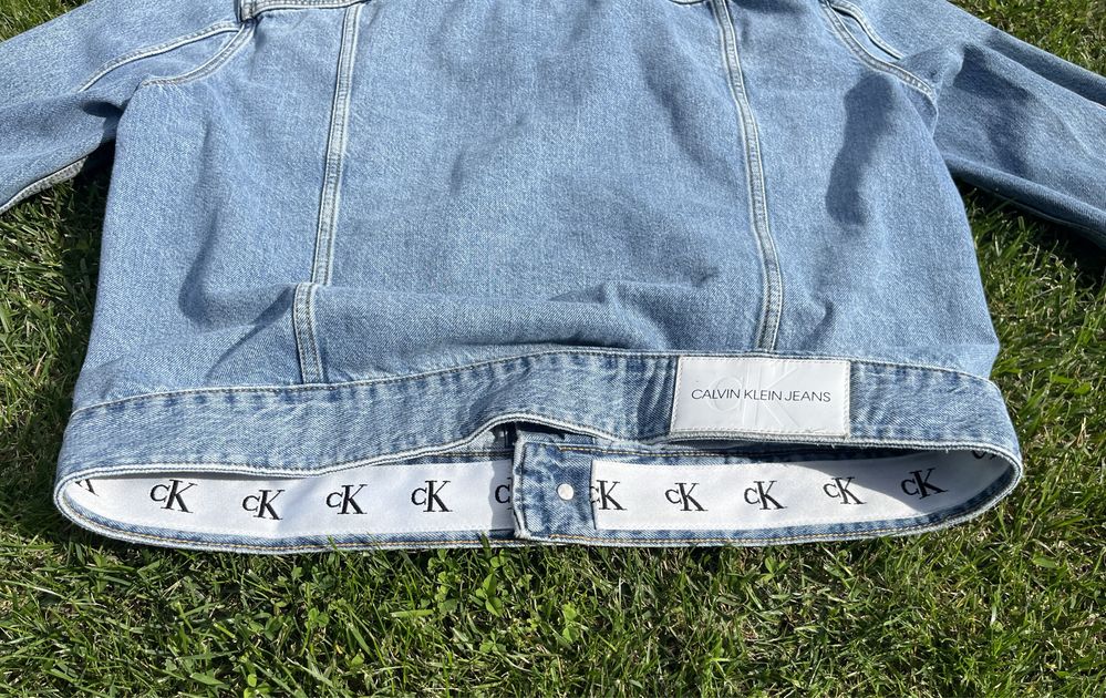 Geaca de blugi Calvin Klein Jeans