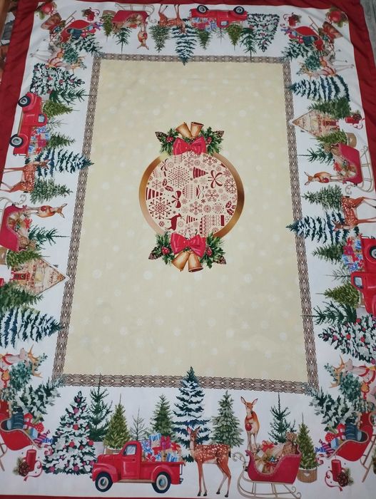 Скатерть новогодняя