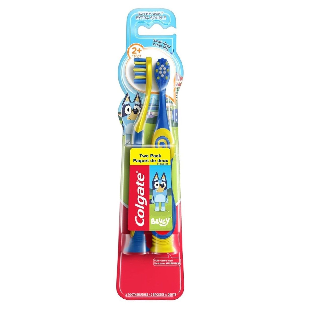 Экстрамягкая зубная щетка Colgate Bluey для детей, набор детских зубны
