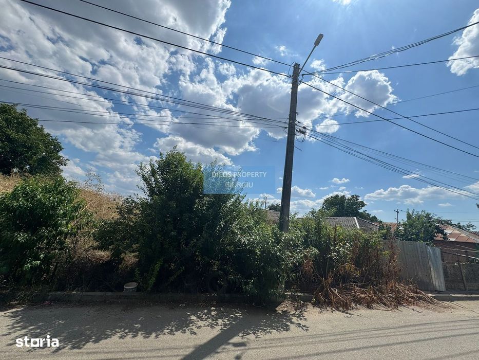 Teren intravilan 1.161 mp de vânzare – Strada Păstorului, Giurgiu