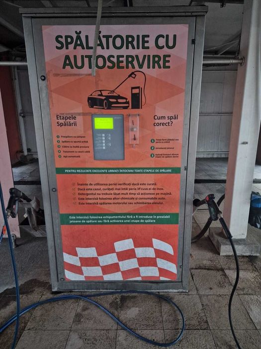 Aparat spalatorie self service