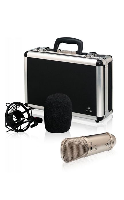 Микрофон студийный Behringer B-1 и звуковая карта Uphoria UM2