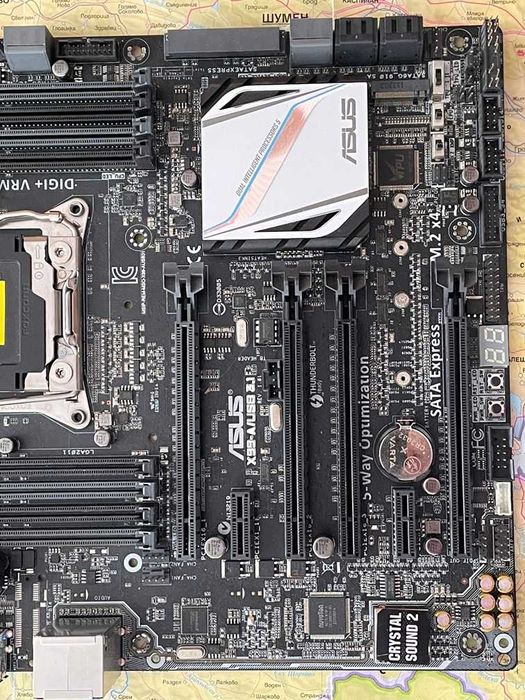 Asus X99-A/USB 3.1 с Intel Xeon E5-2630L V3 8C/16T и 128GB DDR4 RAM