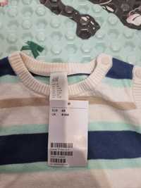 Salopeta tricot mărimea 68, H&M