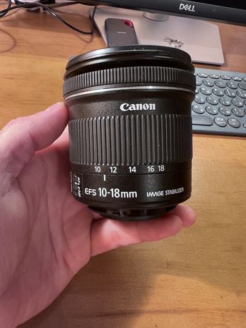 Canon EFS 10-18mm 4.5-5.6 is stm