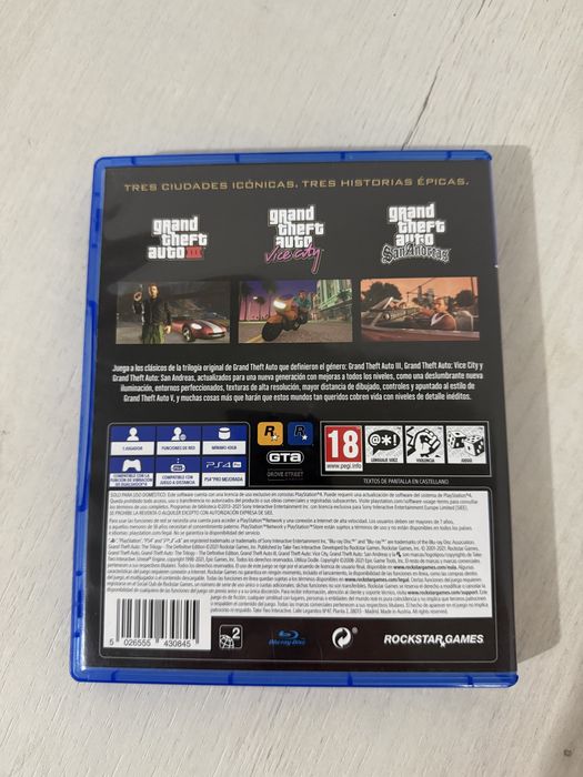 Grand Theft Auto: The Trilogy – The Definitive Edition (PS4)
