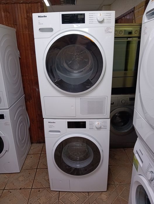 Комплект пералня и сушилня с термопомпа Миеле Miele W1  T1 Modern Life