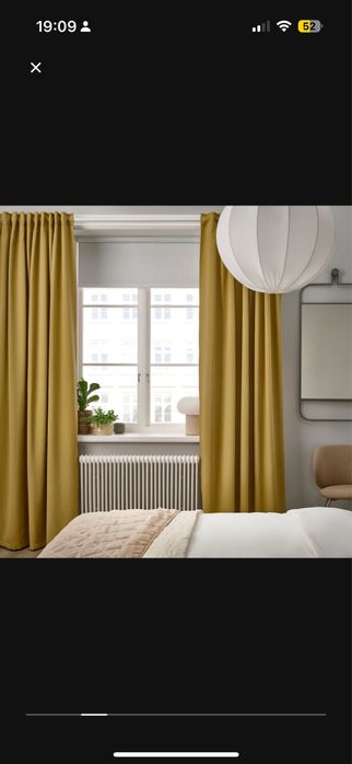 Draperii ikea majgull