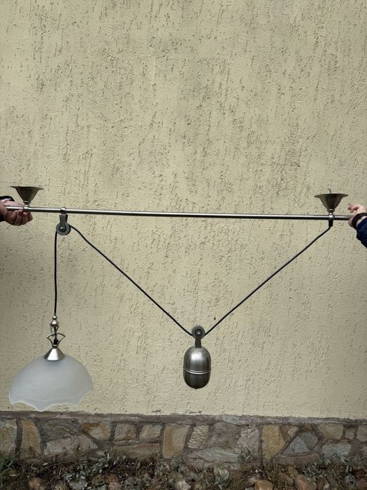 Висяща лампа инокс