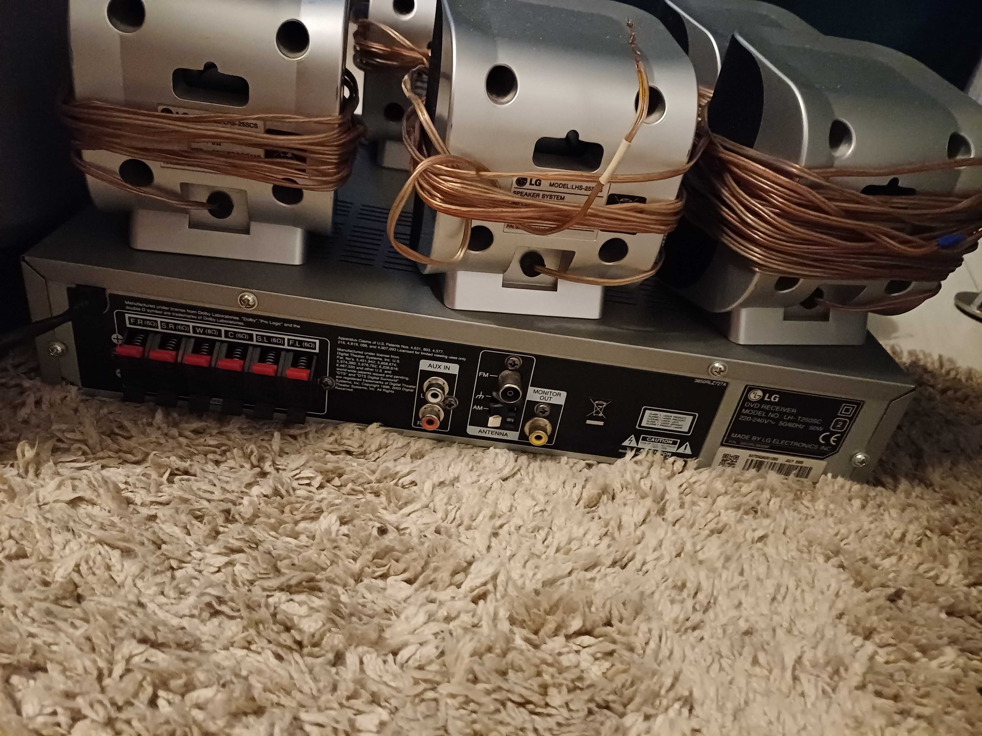 DVD Receiver sistem audio 5.1  LG!