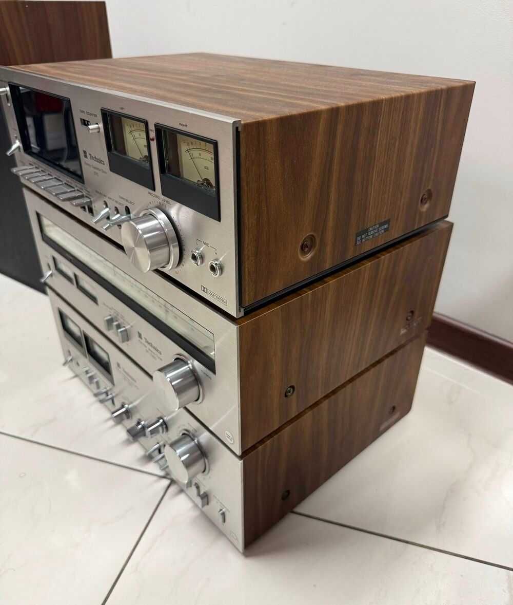 Ретро аудио сет TECHNICS - Усилвател, Тунер , Дек + Колони SB-3030