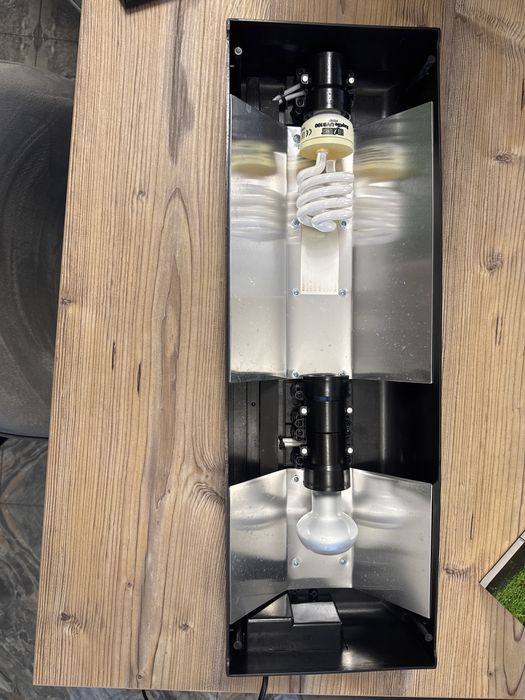 Capac Exoterra Compact Top 60 / capac acvariu reptile UVB cu dulie