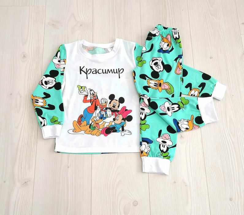 Пижами с надпис или снимка по Ваш дизайн