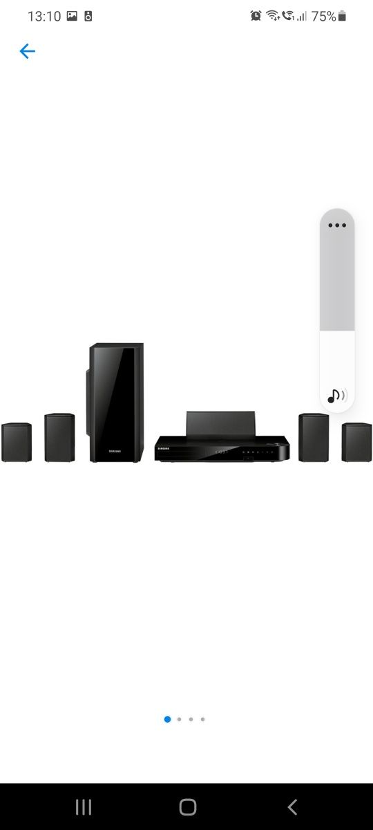 Samsung home cinema system 5.1 channels 1000 W 3D Black