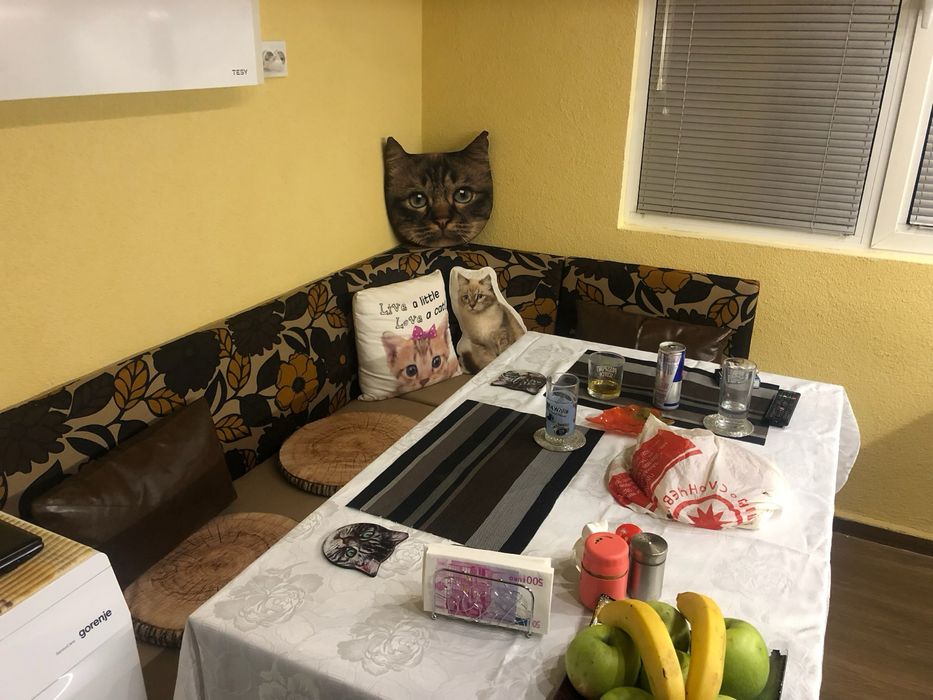 Кухненски ъгъл Диван разтегателен/Супер практичен за малки кухни