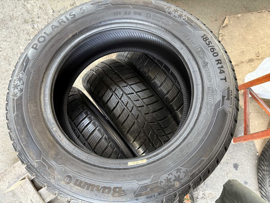 # 4x Anvelope Iarna 185/60 R14 - Barum Polaris 5