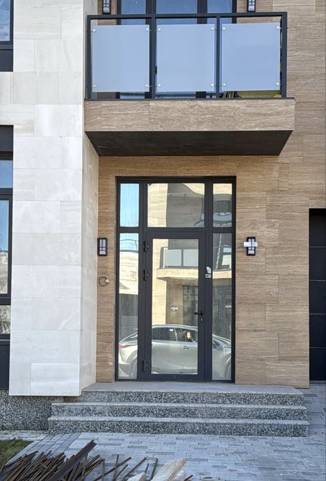 Входная группа алюминевый профиль