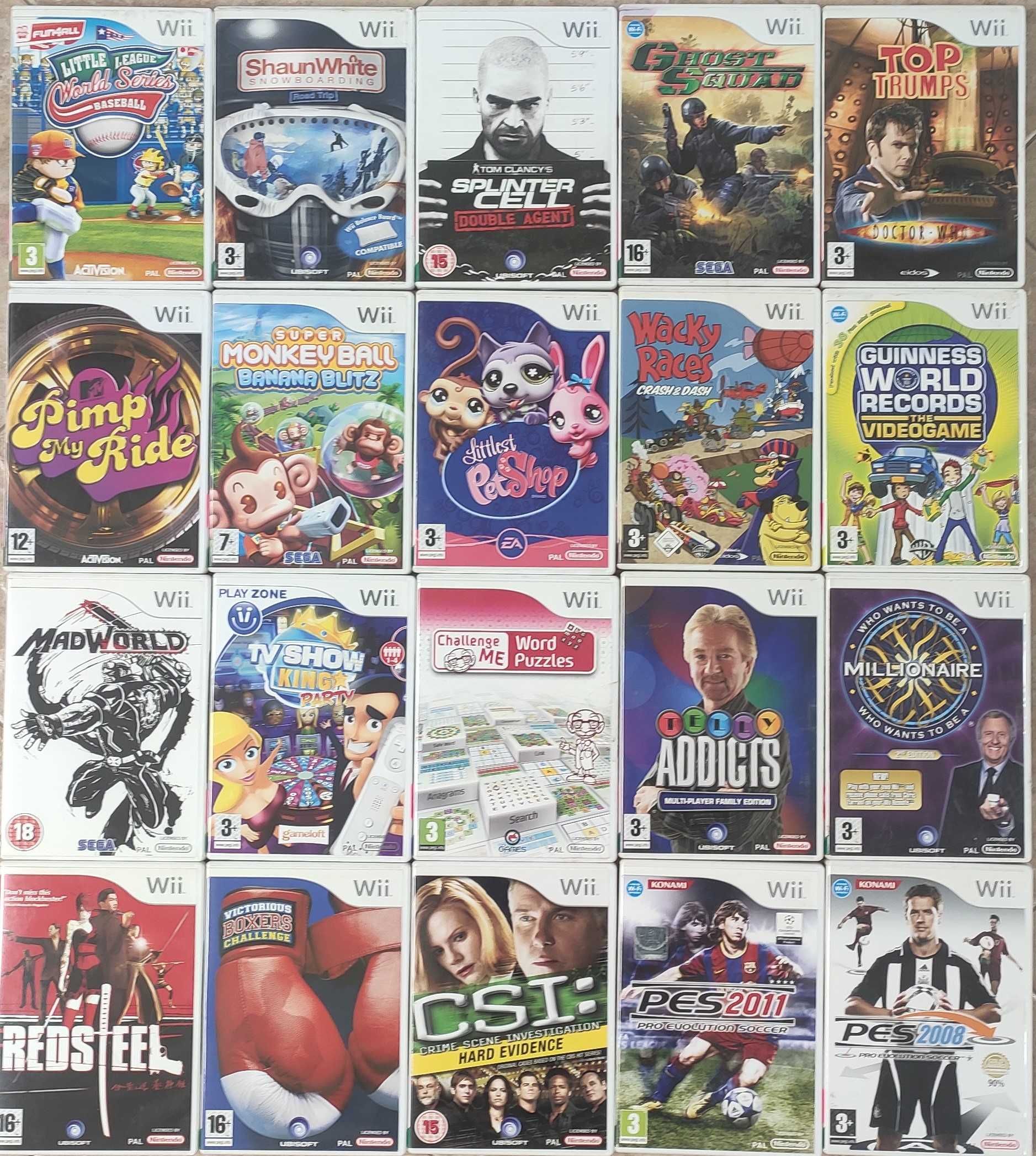[NINTENDO Wii] 145 игри - Mario/Crash/Spiderman/Marvel/Lego/Fifa
